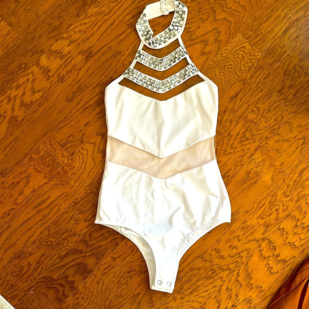 Madalola Gem Stone Bodysuit NWOT